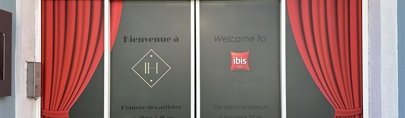 Habillage de vitrine