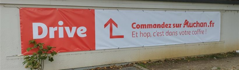 Bâche très grand format