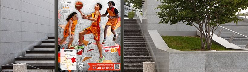 Conception graphique SOM BASKET