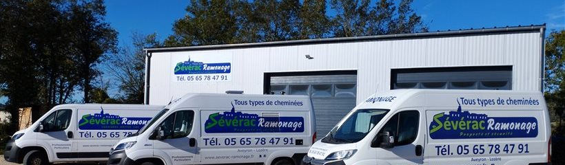 Habillage Flotte véhicule SEVERAC RAMONAGE