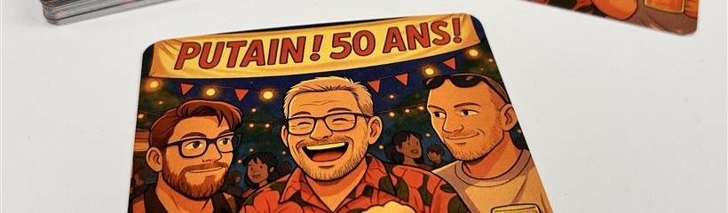 Des sous-verres (sous-bock) personnalisées pour vos événements